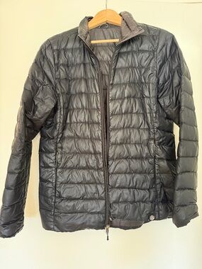 REI Black Quilted Puffer Jacket
